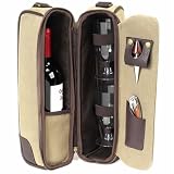 Delux Insulated Wine Pouch and Glasses