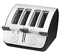 Tefal  TT44115 Avanti 4 Slice, Chrome and Black