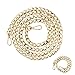 Purse Chain Strap - Replacement Strap or Handle for Crossbody Bags, Handbags, 51 & 15 inch Long, 2PCS, Gold, by Beaulegan