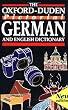 The Oxford-Duden Pictorial German - English Dictionary
