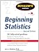 Schaum's Outline of Beginning Statistics, Second Edition (Schaum's Outline Series)