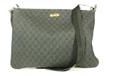 Gucci Handbags Black GG Fabric Messenger (Laptop) 190628