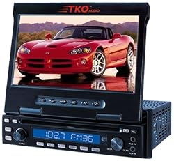 Tko Audio BH-7180M 7" LCD Monitor w/ DVD Player