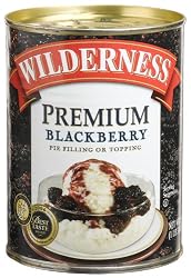 Wilderness Premium Pie Filling, Blackberry, 21-Ounce Cans (Pack of 6)