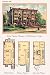 City Frame House of Moderate Cost by unknown. Size 17.75 X 26.50 Art Poster Print
