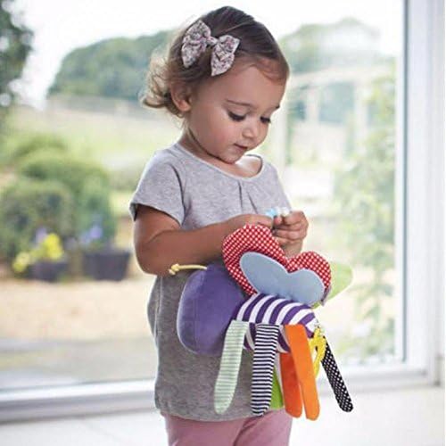 Butterfly Baby Toys 0-12 Months Plush Doll Baby Rattle Kids Mobile Hanging Bed Bell Car Stoller Brinquedos Bebes