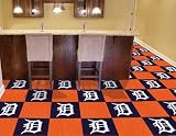 Detroit Tigers Carpet Tiles