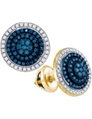 0.55CTW-DIA MICRO-PAVE EARRING