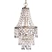Laura Ashley PXX144 Estella Mini Pendant, Antique Brass