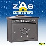 Produkt-Bild: Briefkasten Sylt 1883 aus verzinktem Stahl - Farbe: Alteisen