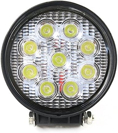 27w led work lights Spot beam Round For Jeep Cabin/Boat/SUV/Truck/Car/ATV/Vehicles/automative/jeep/Marine Off-road bulb lamp light fog lighting exterior/interior