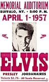 Elvis Presley- At The Memorial Auditorium College Poster Print, 28x44