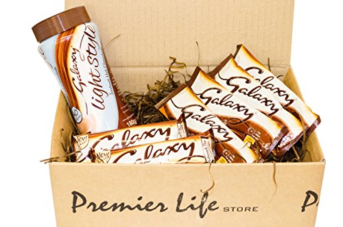 Galaxy light style drinking chocolate with chocolate bars and instant drink - Relaxing drinking chocolate gift
