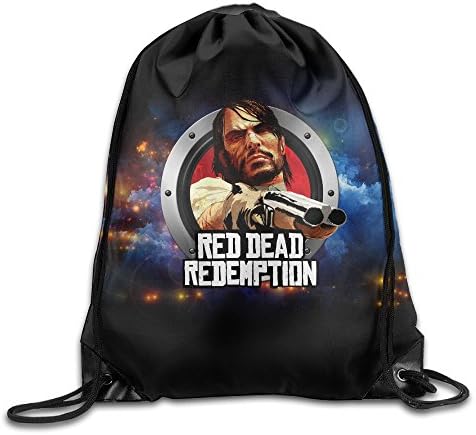 Red Dead Redemption Personalized Home Travel Sport Gym Drawstring Backpack