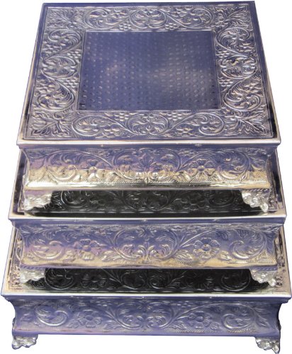 Cake Stand Set/3 Square 18