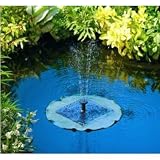 Floating Solar Lily Fountain