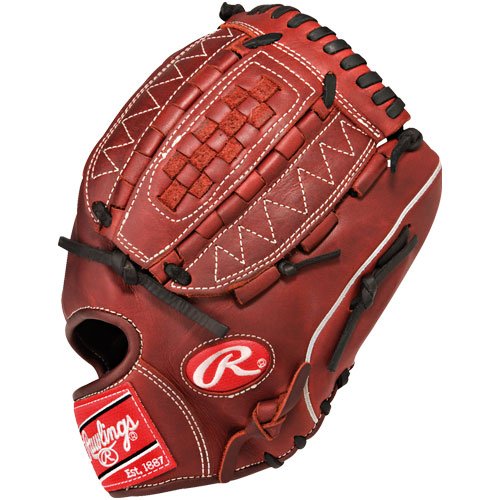 Rawlings PRO1000-12P Heart Of The Hide Vertical Hinge Basket Web Pitcher's Right-Handed Throw Baseball Glove (12-Inches)