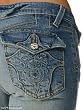 J & Company Womens Jeans Ocean Glamour Straight Leg in Authentic