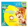 Pampers Swaddlers, Size 2, Economy Plus Pack, 184 Swaddlers