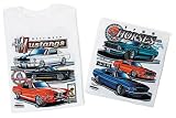 Ford Mustang RACEBRED Classic Car Adult T-shirt