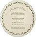Lenox Holiday Carved Giving Plate,Ivory