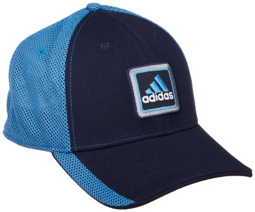 adidas Mens Overdrive A-Flex Cap (Collegiate Navy/Columbia Blue/Sharp Blue, Large/X-Large)