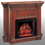 Alexandria Classic Flame Electric Fireplace