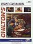 Chilton 8851 Tss Engine Code Manual