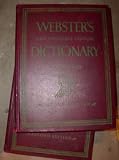 Webster's New Twentieth Century Dictionary of the English Language  Unabridged  (two Large volumes)