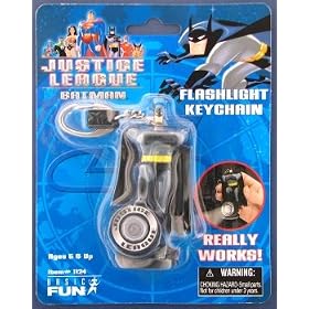 Batman Flashlight Key Chain by Basic Fun by Basic Fun