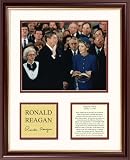 Ronald Reagan 13" x 11" Replica Series Framed Photograph (P79RRBU-R09)