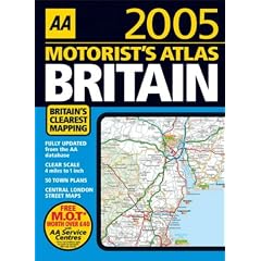 AA Motorist's Atlas Britain 2005 2005 (Road Atlas)
