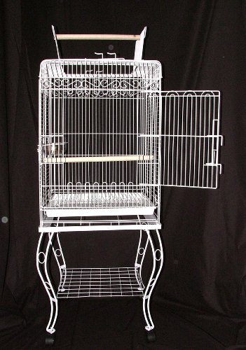 BIRD CAGE ZARZIS PARROT COMPLETE WITH STAND