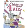 4 histoires pour mes 4 ans (1 livre + 1 CD audio)