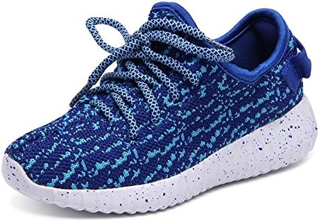 Laopengyou Fashion Breathable Fashion Sneakers Casual Slip-on Loafers Shoes (Toddler/Little Kid/Big kids) 2Blue34 M EU/2.5 M US Little Kid Comfortable material.