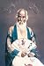 Art Poster, Old Man with a Fan - 18.75 x 27.5