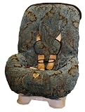 CoCo Blue with TrimTODDLER CAR SEAT COVER Couture