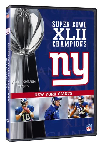 Buy New York Giants Super Bowl XLII 42 Champions DVD by SportsMagick