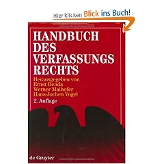 Handbuch des Verfassungsrechts der Bundesrepublik Deutschland