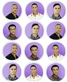 12 JLS rice paper fairy / cup cake 40mm toppers pre cut decoration