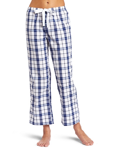 Nautica Sleepwear Women's Plaid Capri