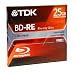 TDK Blu-ray 25GB Rewritable Recording Disc (BDRE25A)