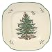 Spode Christmas Tree Square Canape Dishes, Set of 4