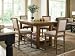 5-pc Great Rooms Rectangular Counter Height Tasting Table Set by Universal - Hickory Stick (025754-TABR-SET)