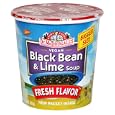 Dr. McDougall's Right Foods Vegan Black Bean & Lime Soup, 3.4-Ounce Cups (Pack of 6)