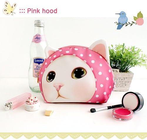 Choo Choo Dolly Mimi Makeup Pouch (Pink hood)