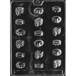 Mardi Gras chocolate mold Mardi Gras chocolate mold