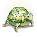 Louis Comfort Tiffany-Style Porcelain Turtle Lamp: Nature's Brightest Wonder by The Bradford Exchange