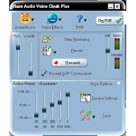 Voice Cloak Plus--Add Online Security and Entertainment During Voice Chat with Realtime Voice Effects--Record Skype