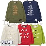 (ディラッシュ) DILASH5色2柄トレーナー/秋 ベビー キッズ 男の子 140 アイボリー503